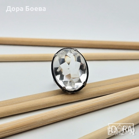 Сребърен пръстен: "Призма"