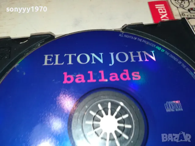 ELTON JOHN CD 1303250955, снимка 9 - CD дискове - 49475138