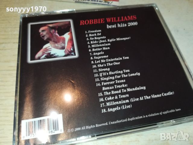 ROBBIE WILLIAMS CD 2005241325, снимка 4 - CD дискове - 45822254