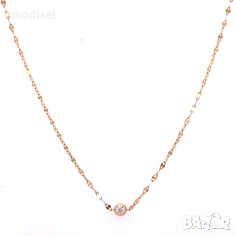 Златно колие 1,18гр. 44,0см. 14кр. проба:585 модел:34505-5