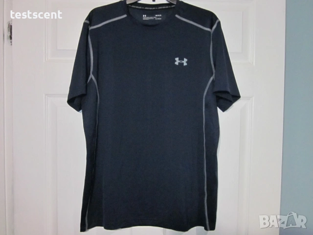 Оригинална Under Armour спортна/фитнес тениска – мъжка XL (Fitted), снимка 9 - Тениски - 53954584