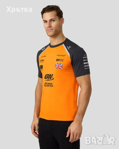 McLaren Formula 1 Team Lando Norris - Оригинална мъжка тениска р-р L, снимка 2 - Тениски - 54167305