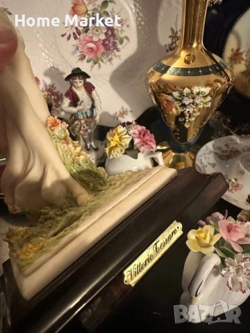 TTORIO TESSARO  ITALY  1991 “Лятна Роза” изключителна красота в стил Art Deco лимитирана серия , снимка 11 - Антикварни и старинни предмети - 52771256