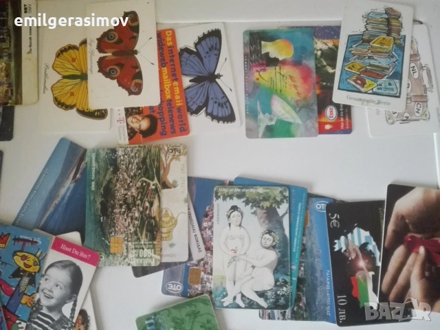 Стари съветски картички и лот от 60 фонокарти., снимка 9 - Филателия - 51540445