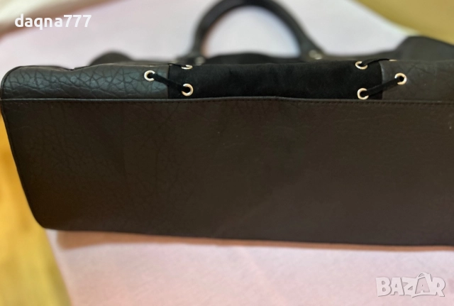 Голяма кожена дамска чанта Англия  Primark, снимка 7 - Чанти - 51829113