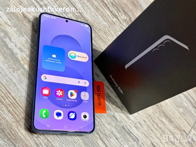 Samsung Galaxy S25 Plus 256 GB 12 GB Ram Dual Sim Отличен Гаранционен , снимка 2 - Samsung - 52541524