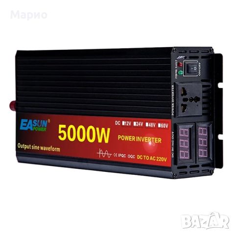 Инвертор 12-220v EASUN 5000w, снимка 1 - Аксесоари и консумативи - 45936504