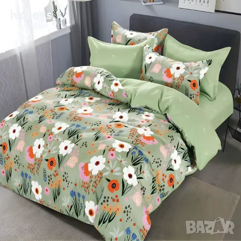 Двулицево спално бельо, 6 части - Модел WS14965, снимка 1