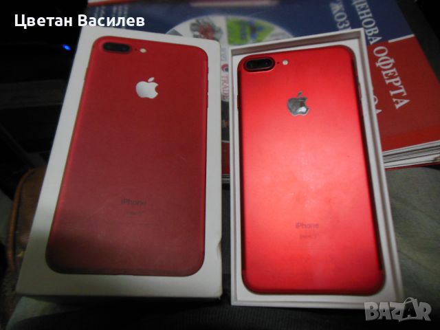 Apple iPhone 7 Plus - 128GB - Product Red - (Unlocked) Limited Edition- Pristine, снимка 2 - Apple iPhone - 45593911