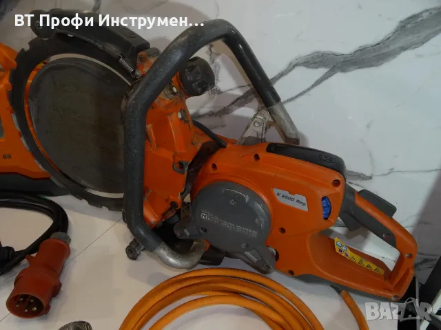 Husqvarna K6500 Ring + PP 65 - Дискова резачка + трансформатор, снимка 3 - Други инструменти - 49806919