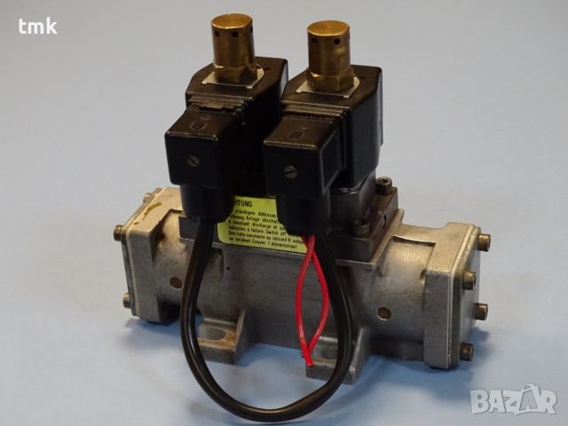 Пневматичен разпределител HERION 24724030801 pneumatic valve 24VDC, снимка 7 - Резервни части за машини - 46679592