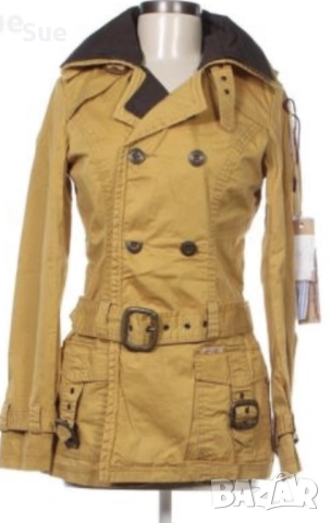 Дамска парка в горчица XS