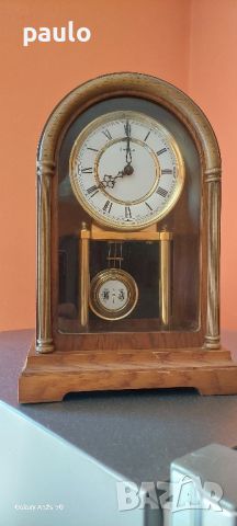 Hermle W.Germany Настолен Часовник, снимка 1 - Други ценни предмети - 46412459