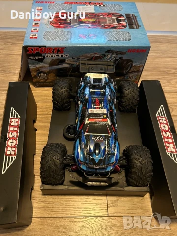 Hosim RC Кола 1/10 Безчеткова SUPER X07 Високоскоростна 68КМ/ч 4WD Офроуд Монстър Камион, снимка 6 - Коли, камиони, мотори, писти - 51126844