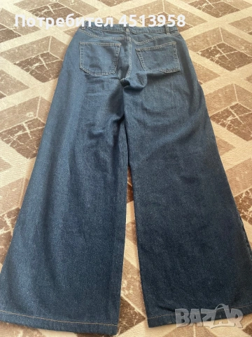 Дамски широки дънки, снимка 4 - Дънки - 53426798