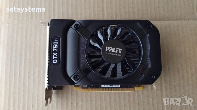 Видео карта NVidia GeForce Palit GTX750Ti StormX OC 2048MB GDDR5 128bit PCI-E