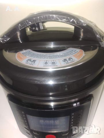 Мултикукър с готвене под налягане 6 литра и 16 програми, 1000W, снимка 3 - Мултикукъри - 45522607