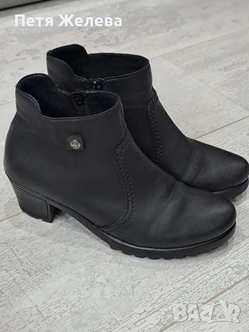 Дамски боти от естествена кожа RIEKER  N36