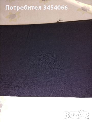 Нов черен плат. , снимка 1 - Платове и дамаски - 46152618