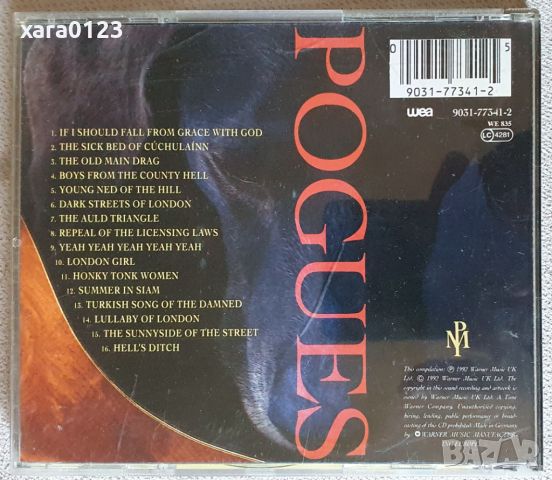 The Pogues – The Rest Of The Best, снимка 2 - CD дискове - 46405220