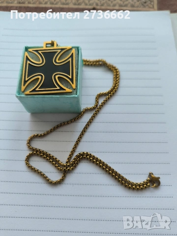 Колие Германски Кръст , снимка 4 - Колиета, медальони, синджири - 54194708