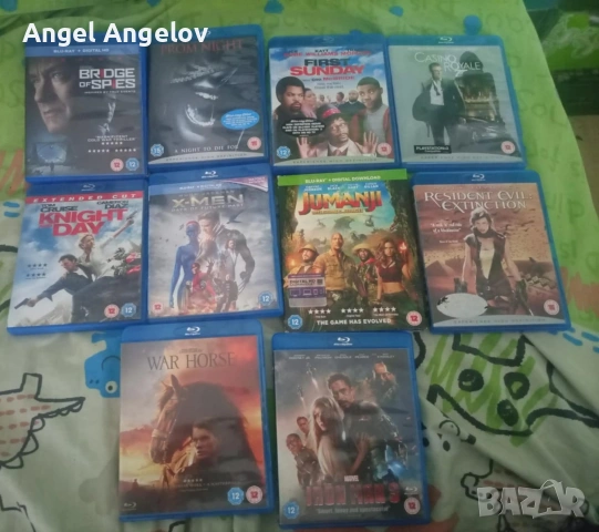 Английски издания с български субтитри цена 7,5 евро на филм 