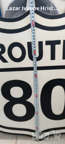 Рокерска радост,магистрален знак тип "Американски роуд" за декорация, снимка 2 - Други - 50070288