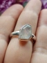 Сребърен пръстен с Лунен камък, снимка 2