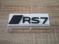 черен гланц емблема Audi RS7 нов стил, снимка 6