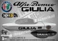 Alfa Romeo GIULIA стикери за дръжки SKD-AL-G, снимка 1
