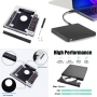 Външен CD/DVD диск CD RW четец DVD плейър за лаптоп PC Mac – USB, снимка 1