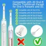 Нови Сменяеми глави за Oral B четка за зъби- 16 капачета и 16 глави, снимка 2