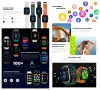 Zeblaze Btalk Smartwatch, 1,86 HD сензорен екран, Bluetooth разговори,Водоустойчив IP68. Бял НОВ, снимка 13