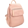 Дамска раница малка с много ципове в розово Код на продукта:DR-1, снимка 1