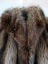 Дамско палто от естествен косъм ( енот) – много топло и елегантно, снимка 1