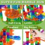 Marble Run Building Blocks Set -STEM играчка за деца 6-10 годишни(325), снимка 3