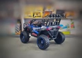 ТОП ЦЕНА!НОВО!Акумулаторен джип/UTV Jakarta BLUE с 4x4,12V батерия,USB,дистанцинно управление, снимка 8