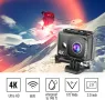 TEC.BEAN T2 WiFi 14MP Ultra HD водоустойчива 4K екшън камера, снимка 3