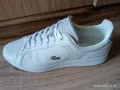 Lacoste - Спортни обувки от кожа и  с лого, Бял 43н, снимка 6