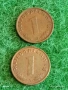Две монети 1 райхсфенинг 1940г. Трети Райх Германия с свастика 53327, снимка 1