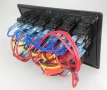 Pactrade Marine, 6-полюсен, син LED панел с лостов превключвател, USB, снимка 5