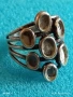 Винтидж стил арт сребърен пръстен майсторска изработка 54208, снимка 5