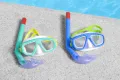 Детски комплект маска и шнорхел за плуване Aqua, Bestway, UV защита, снимка 5