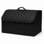 LUX кожен органайзер Mercado Trade, Сгъваем, Черен, Различни размери, снимка 4