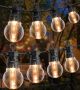 LITOHOM Външни светлини електрически 17 метра, 20 нечупливи крушки G50, снимка 1 - Външни лампи - 45285793