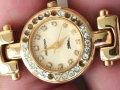 Дамски кварцов часовник MICROMA-23к позлата, снимка 4
