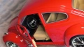 Мeталнa koличкa VW Beetle .Maщаб 1:18 . Чисто нова, снимка 8