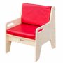 Тапицирано детско столче с облегалка (004), снимка 1 - Мебели за детската стая - 45666700