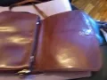 Lorenza firenze genuine leather bag hand made маркова женска чанта отлична ест.кожа 27х20см, снимка 9