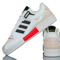 adidas Forum Exhibit Low "White Vivid Red" GZ0937, снимка 2 - Маратонки - 45769812